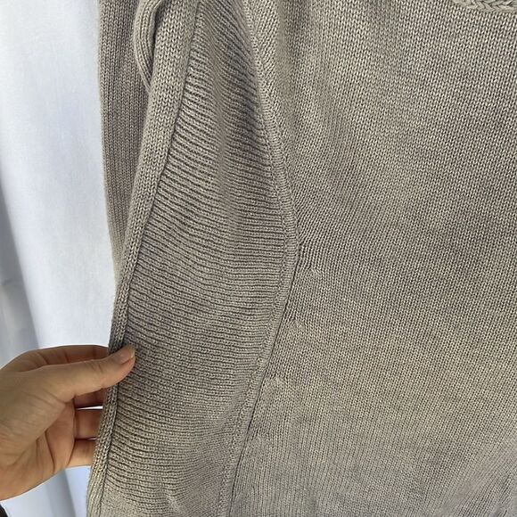 The Limited Gray Cowl Neck Sweater Size M Wool Alpaca Blend - Picture 5 of 6